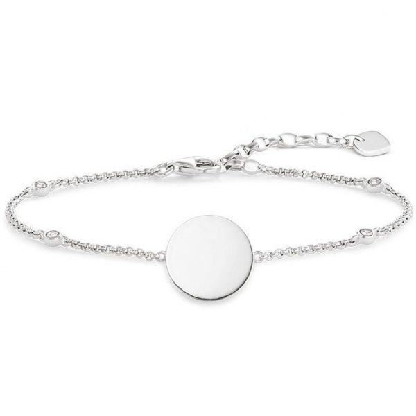 Thomas Sabo armband med rondell och cubic zirkoner