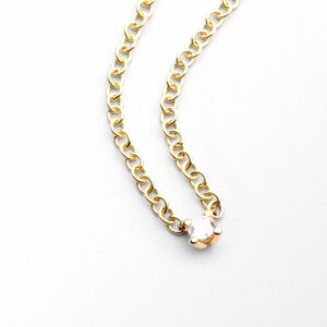 Sandberg Halsgropskedja Bonnie med Diamant 18k - 0,20 ct