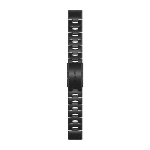 QuickFit® 22-klockarmband Ventilerande titanarmband med kolgrå beläggning