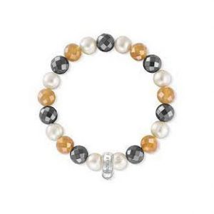 Thomas Sabo Charm-armband sten/pärlor