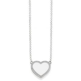 Thomas Sabo Halsband Hjärta Pavé