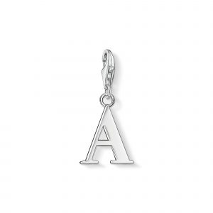 Thomas Sabo Charms berlock: Bokstav Silver. Sista exen
