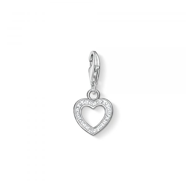 Thomas Sabo Charms berlock: Skimrande hjärta