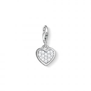 Thomas Sabo Charms berlock: Glittrande hjärta
