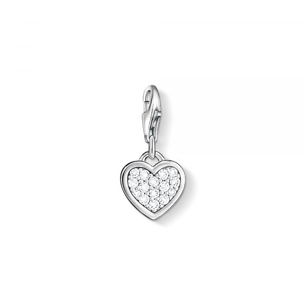 Thomas Sabo Charms berlock: Glittrande hjärta