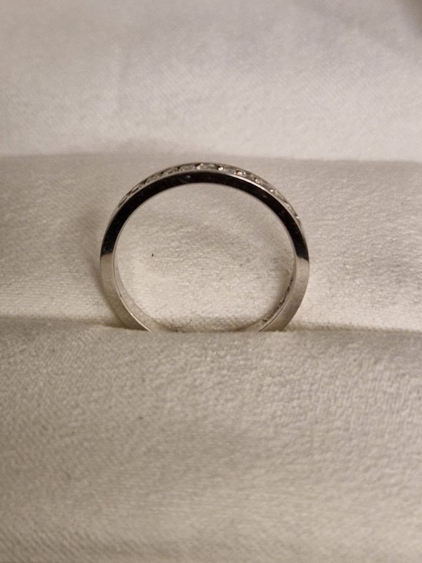 Engelbert Diamant ring 18 k Vitguld. 0,24 ct - Stl 53. 1ex - Bild 3