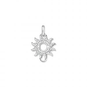 Thomas Sabo Charm Carrier, berlockhållare Sol med stenar