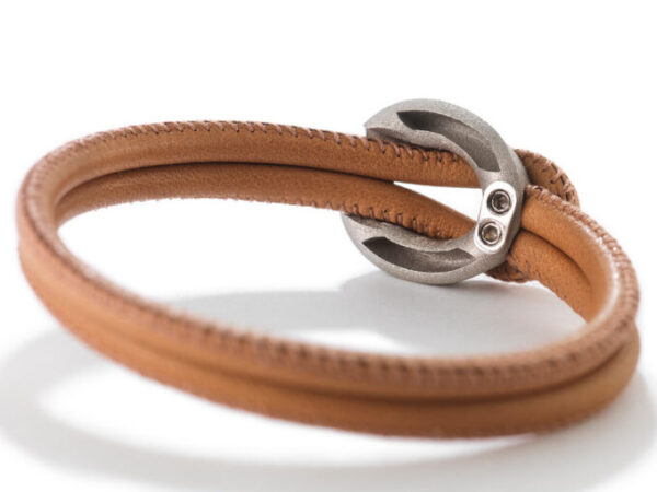 LINKS JEWELS Läder armband brunt. Nu bättre pris! - Bild 2