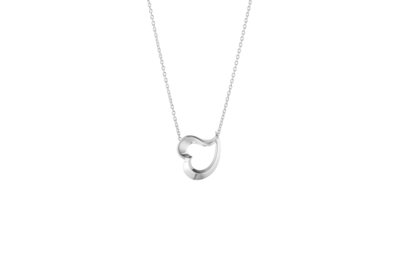Georg Jensen Hjärta Silver. Love Leaf Heart