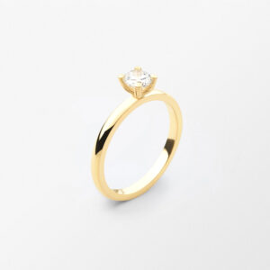 Sandberg Soft - Vitguld eller guld 18 k Diamant 0,40 ct.
