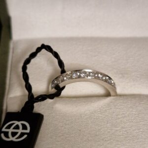 Engelbert Diamant ring 18 k Vitguld. 0,50 ct -  Stl 55 (17,5mm). 1 exemplar