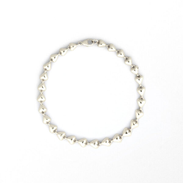 Sandberg Armband Nubo Hjärta - Armband i silver. 1 exemplar