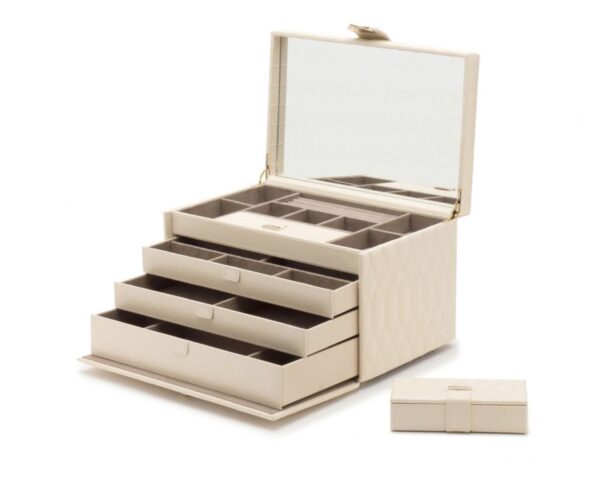Wolf smyckeskrin. Caroline Large Jewellery Case Ivory. - Bild 3