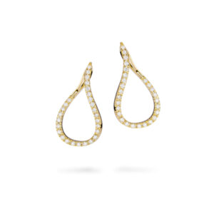 Piero Milano - Aria collection - örhängen guld 18 k med diamanter. Beställningsvara