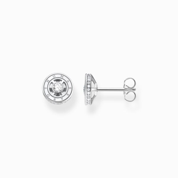 Thomas Sabo Stiftörhängen med vita sten