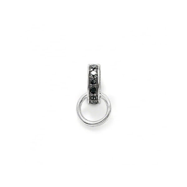 Thomas Sabo Charm Black Carrier, berlockhållare