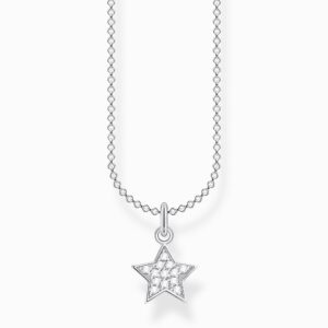 Thomas Sabo Charm halsband Stjärna pavé