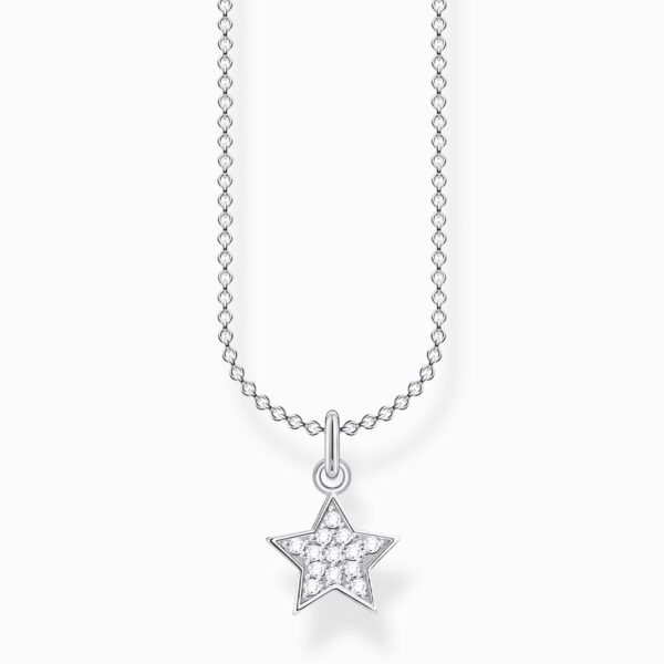 Thomas Sabo Charm halsband Stjärna pavé