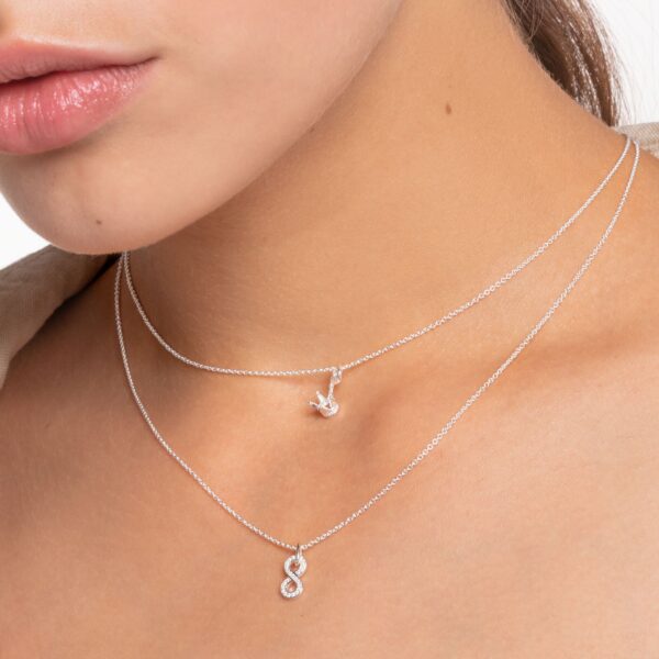 Thomas Sabo Charm halsband Infinity  pavè - Bild 2