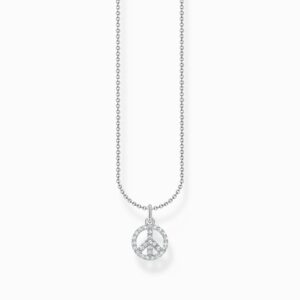 Thomas Sabo Charm - halsband Peace pavè
