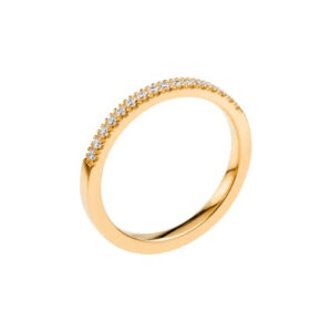 Schalins LOVE 09 - Smal ring 18k. 0.16 ct Diamanter  - Svagt välvd