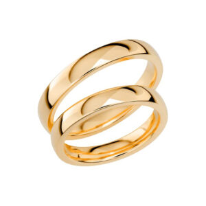 Schalins 1032 -  Klassisk ring 18 k - Svagt välvd 3,5 mm bred
