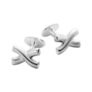 Georg Jensen Manschettknappar Classic X