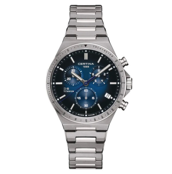 Certina DS-7 Chronograph. 41 mm. Titan