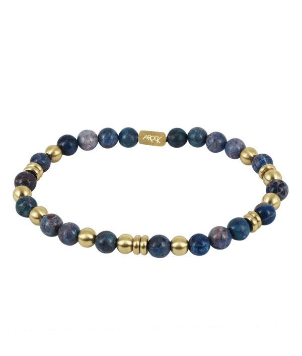 AROCK -EDDIE Armband Army/Guldf.