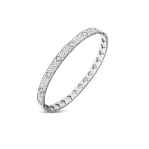 Piero Milano - Eden. Armband stelt med öppning. 18 k med Pavé diamanter. Nyhet!