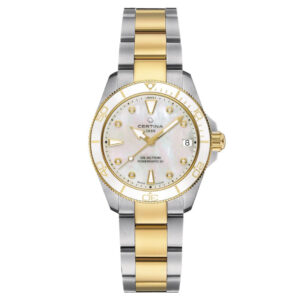Certina DS Action Lady. 34,5 mm. 300 m med diamanter. Automat