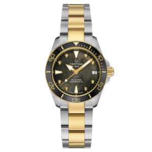 Certina DS Action Lady. 34,5 mm. 300 m med diamanter.