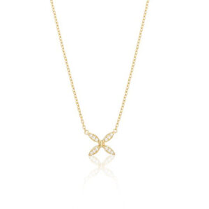 Carolina Gynning – Sparkling ellipse mini halsband