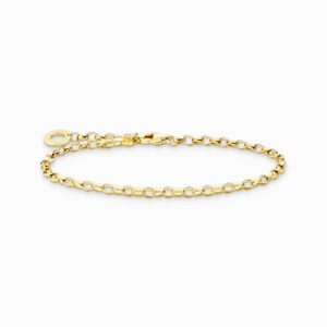 Thomas Sabo Charm armband Classic Tunn Guldf.