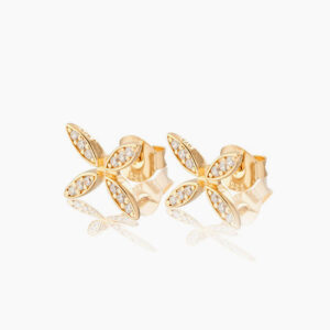 Carolina Gynning –  Sparkling ellipse mini örhängen