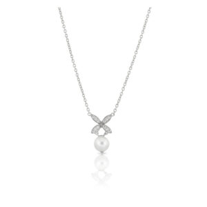 Carolina Gynning –  Ellipse mini pearl halsband