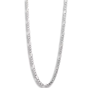 Nobel By Billgren - Silverhalsband Figaro 6 mm