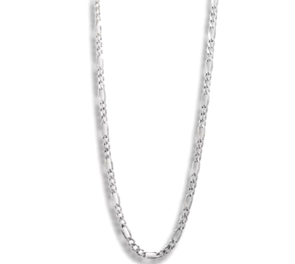 Nobel By Billgren - Silverhalsband Figaro 6 mm
