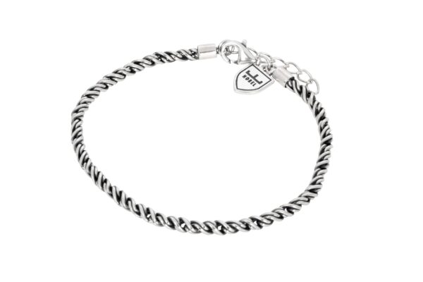 Nobel By Billgren - Silverarmband Tvinnat 3 mm