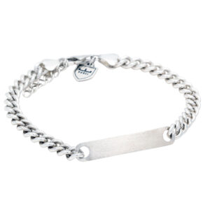Nobel By Billgren - Silverarmband Bricka 3 mm