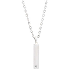 Nobel By Billgren - Silverhalsband Graverbart hänge