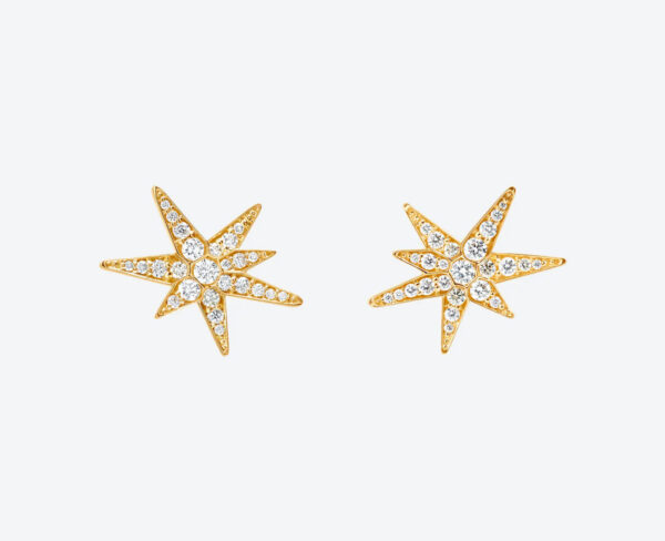 Ole Lynggaard Funky Stars Earring - Modell liten 1 par