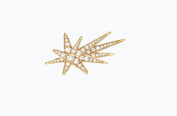 Ole Lynggaard Funky Stars Earring - Modell Large 1 st (ej par) Höger öra