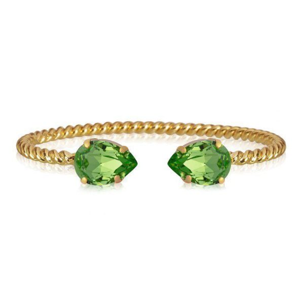 Caroline Svedbom Mini Drop Armband / Peridot.