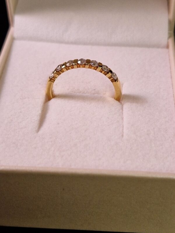 Rivoir Diamond 18 k - 0,35 ct - Stl 17mm. 1 st - Bild 2