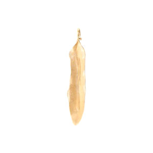 Ole Lynggaard Hänge Löv.18 k guld  6,5 cm