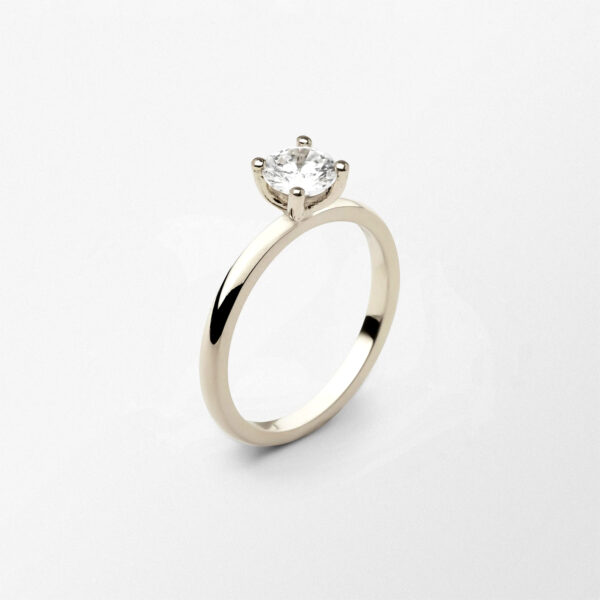 Sandberg Soft - Vitguld eller guld 18k. Diamant 0,70 ct