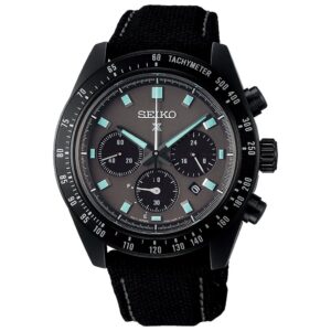 Seiko Prospex Speedtimer 39 mm 100M. Black Steel