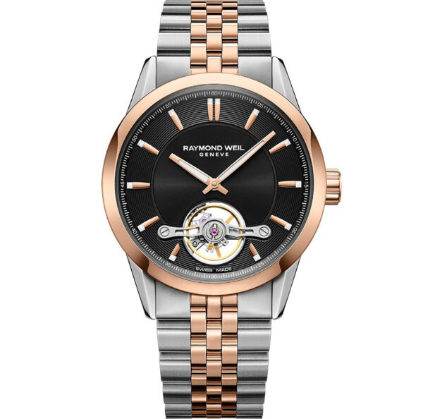 Raymond Weil Freelancer Automat 42 mm Bic. Open heart. Beställningsvara