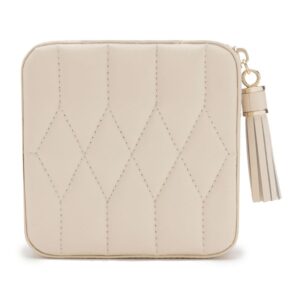 Wolf smyckeskrin. Caroline Zip Travel Case Ivory. Special pris!
